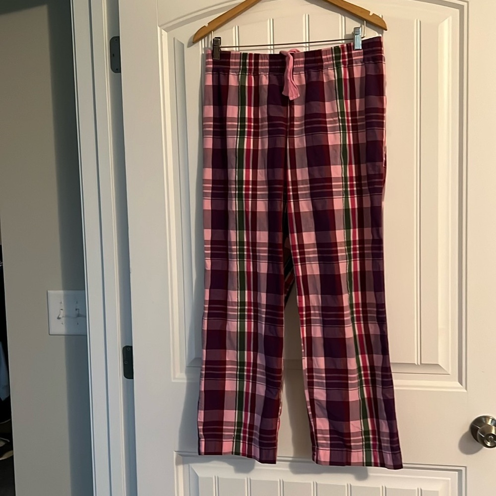 Plaid Striped Pajama Lounging pants Medium